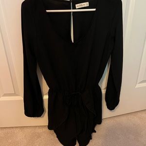 Abercrombie black romper